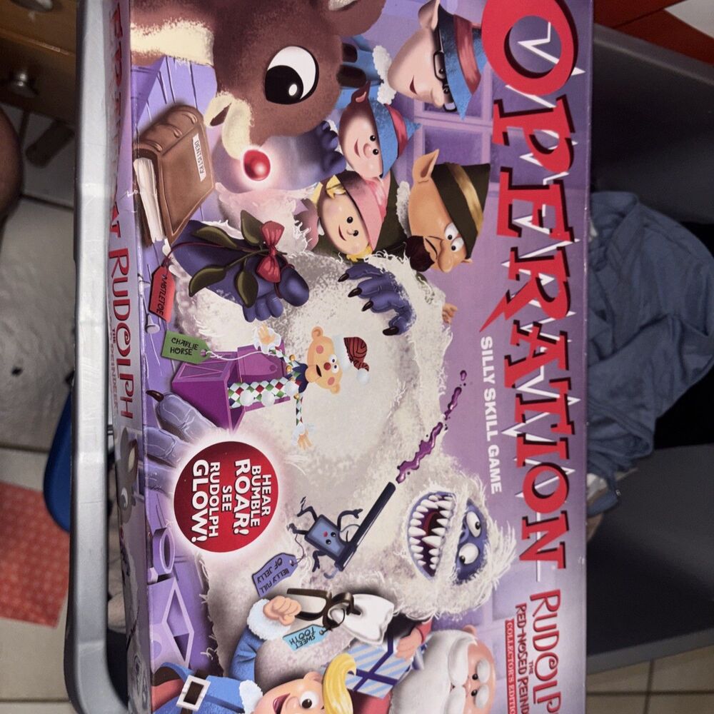 Hasbro Operation Game Rudolph the Red Nosed Reindeer USAopoly NEW Sealed